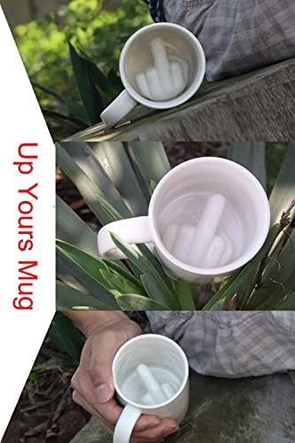 קרמיקה של Nuykouy 14 Oz ספל קפה - כוסות תה קרמיקה תלת מימדיות עם ידית - מיקרוגל ומדיח כלים בטוחים, מושלמים