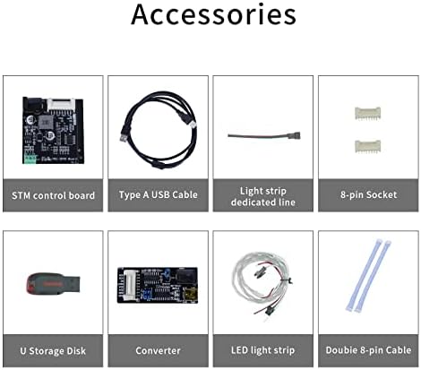 3.5 אינץ 'חכם HMI TFT LCD מודול תצוגה עם בקר + תוכנית + מגע + ממשק סידורי UART + עורך GUI עבור Arduino