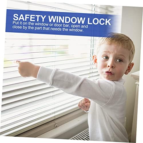 OperitAcx מגבלת נעילת חלון מנעולי בטיחות לילדים מנעול דלת מנעולי בטיחות לילדים מגירת חלון חלון החלפת