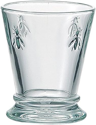 כוס זכוכית: La Rochelle Abeile 612101 Tumbler, 9.5 fl oz, φ3.3 x H4.9 אינץ ', 6 חבילות Ya