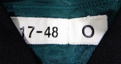 2017 Philadelphia Eagles Kamar Aiken Sr 81 משחק השתמש ב- Green Practice Jersey 48 9 - משחק NFL לא חתום