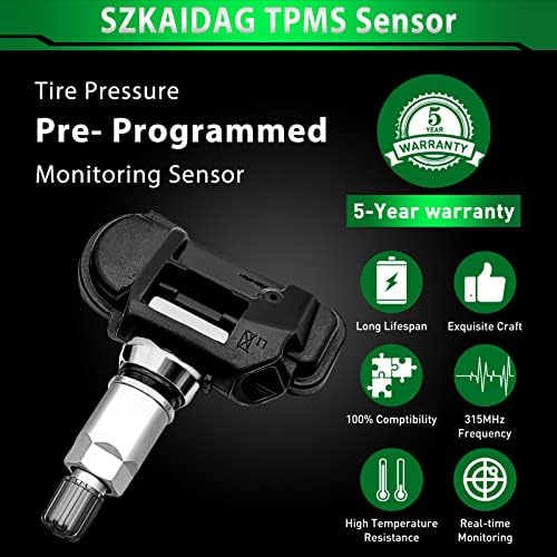 חיישן לחץ צמיג Szkaidag A0009050030 TPMS חיישן מתאים ל: -mercedes-benz B250 C230-C350 C63 AMG CL550-CL63