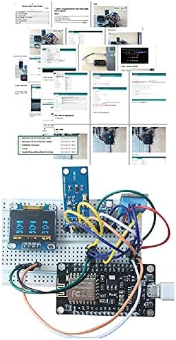 1 הגדר ערכת מכשירי נתוני מזג אוויר ESP8266 ערכת תחנת מזג האוויר של OLED IIC עבור Arduino IDE IOT Starter