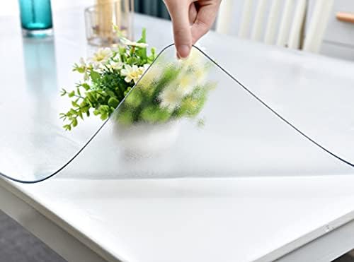 מפת שולחן חלבית מפתית מפותלת מגן מגן על שולחן חלבית, מחצלת כרית שולחן, שולחן מלבני מלבני מחצלת PVC שולחן