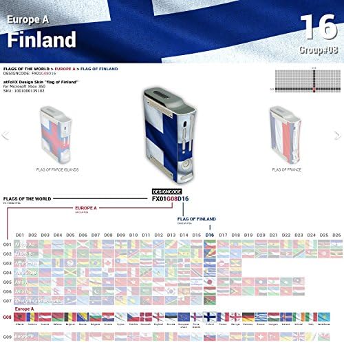 מיקרוסופט אקסבוקס 360 עיצוב עור דגל של פינלנד מדבקות מדבקה עבור אקסבוקס 360