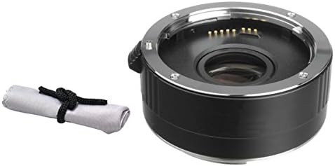 Vivitar Nikon D800 2x Teleconverter + NWV מיקרופייבר ישיר בד ניקוי בד.