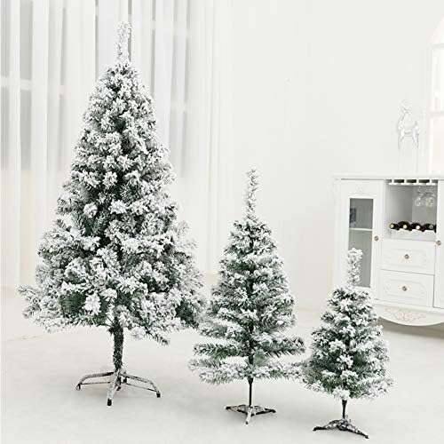 עץ חג המולד ידידותי לסביבה של Yumuo, עץ אורן חג המולד מלאכותי עם רגלי מתכת יציבות לקישוט המסיבות הנושאים