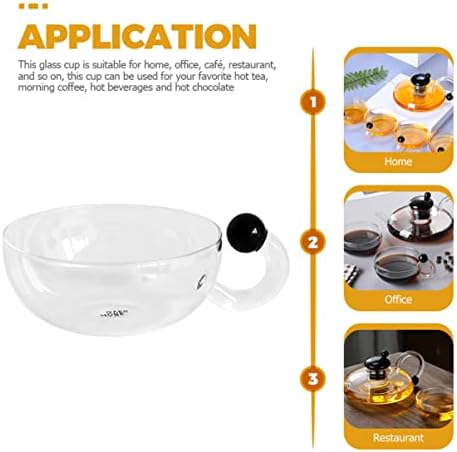 Cabilock Multi -Function ידית בית לבית - ארוחת בוקר עם מחזיק שיבולת שועל קטנה וחמה משק בית משקה קפה