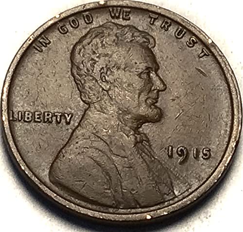 1915 P Lincoln Weat Cent Penny מוכר מאוד בסדר