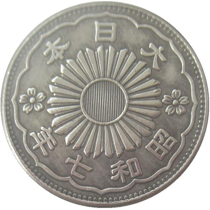 יפן 50 העתק מכסף זהב מעופף מטבעות זיכרון של Showa 7, 10, 12, 13 שנים