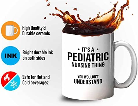 בועת חיבוקים רופא ילדים קפה ספל 11 עוז לבן-ילדים סיעוד דבר - רופא ילדים עוזר אחות רופא ילד של זעיר אדם