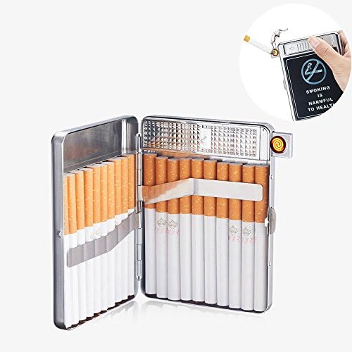 סיגריות לינגן תיבת מארז עם מתכת בהירה יותר חבילה מלאה 20 סיגריות רגילות