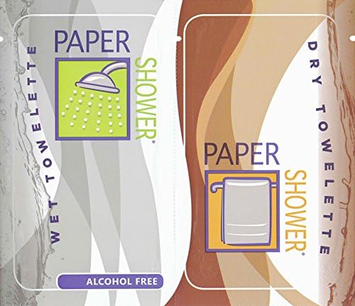 נייר מקלחת-אלכוהול משלוח-חדש - 6 גוף לנגב חבילות לכל סדר