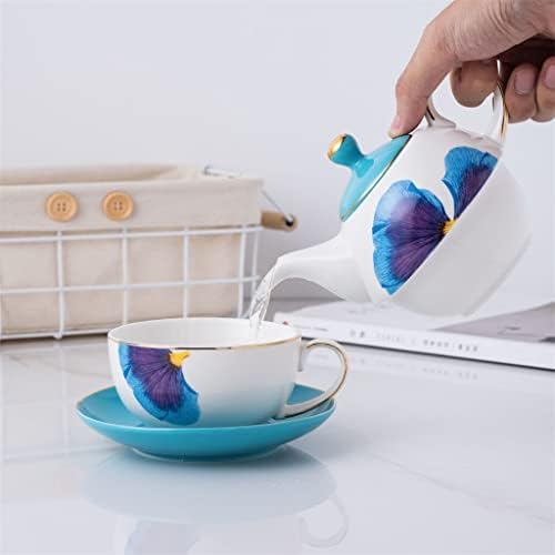 Fguikz יצירתי קרמיקה קרמיקה סיר תה פרח אדם יחיד כוס קפה כוס תה אחר הצהריים