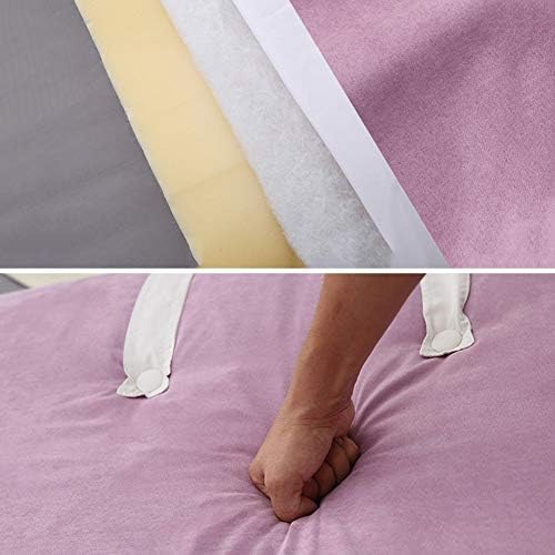 N / A מיטה ראשית כרית גב גדולה קריאת קריאת משענת מיטה אחורית תמיכה בכיסוי רך תמיכה תמיכה דאג לאנטי-קולד