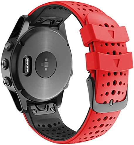 Makee Sport Silicone Watchband Strap Whit Strap for Garmin Fenix ​​7 6 6 Pro fenix 5 Forerunner 935