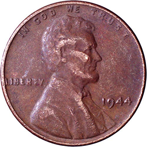 1944 Lincoln Weat Cent 1c בסדר מאוד