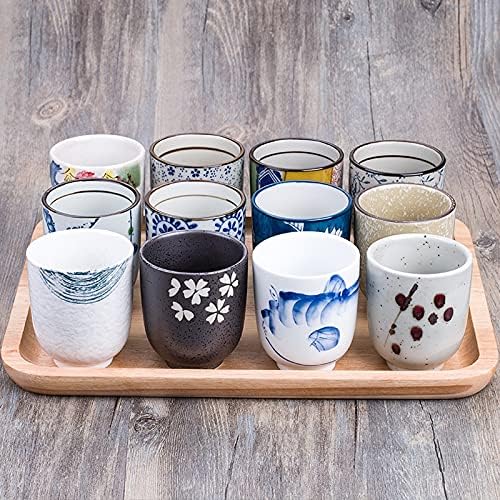 Dodouna בסגנון יפני כוס תה קרמיקה כוס יצירתי ציירת דובדבן פריוסת תה כוסות תה חרסינה רטרו סינית גונג