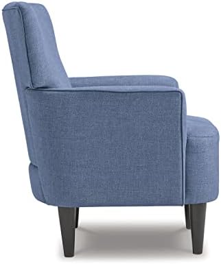 עיצוב חתימה מאת אשלי הנסרידג ' כיסא מבטא קלאסי מודרני, כחול