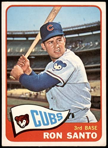 1965 Topps 110 RON SANTO CHICAGO CUBS VG/EX+ CUBS