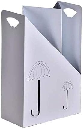 מטריית דמוניז עומדת פשוט מחזיק מתלה אופנה מתכת מתכת תפאורה למשרד בית מגש טפטוף/לבן