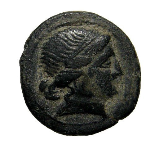 GR Mesembria Thrace המאה ה -3-2-2 לפני הספירה. אתנה פרומצ'וס בחירת מטבע בסדר גמור מאוד