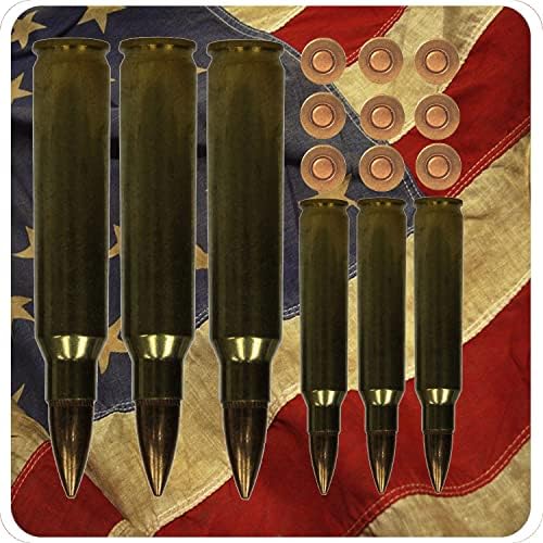 מדבקות ויניל דגל אמריקאי דגל תחמושת תחמושת קליפות כדור קליפות ארצות הברית 2A גדולות 3 חבילות מגוונות