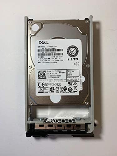 Toshiba 1.2TB HDD 10K RPM 2.5 12 ג'יגה -בייט/S SAS DISK DIVE דגם: AL14SEB120NY DP/N: 3K30N