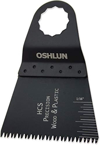 Oshlun MMS-1110 2-2/3 אינץ 'דיוק יפן HCS מתנדב להב לתיק עבור Fein Supercut ו- Festool Vecturo, 10-Pack