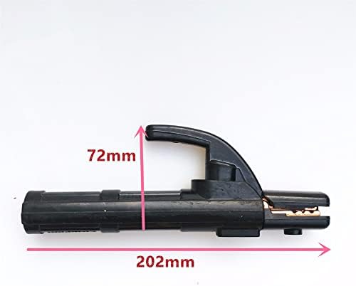 מחזיק אלקטרודה רתך 300A מהדק ריתוך ל -1.6 ממ עד 4.0 ממ אלקטרודות 35 ממ ממ. מכונת ריתוך כבלים מהדק