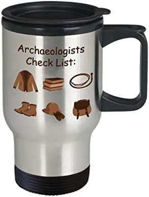 ארכיאולוגים ארכיאולוגיה ספל נסיעות קפה הטוב ביותר אנתרופולוגים ייחודיים מצחיקים כוס תה רעיון מושלם לגברים