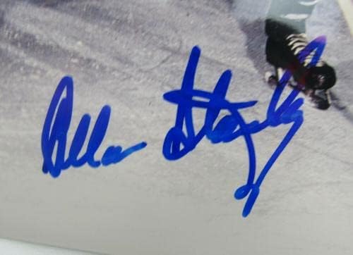 אלן סטנלי חתום על חתימה אוטומטית 8x10 תמונה VI - תמונות NHL עם חתימה